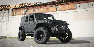 Jeep Wrangler with XF Off-Road XF-212